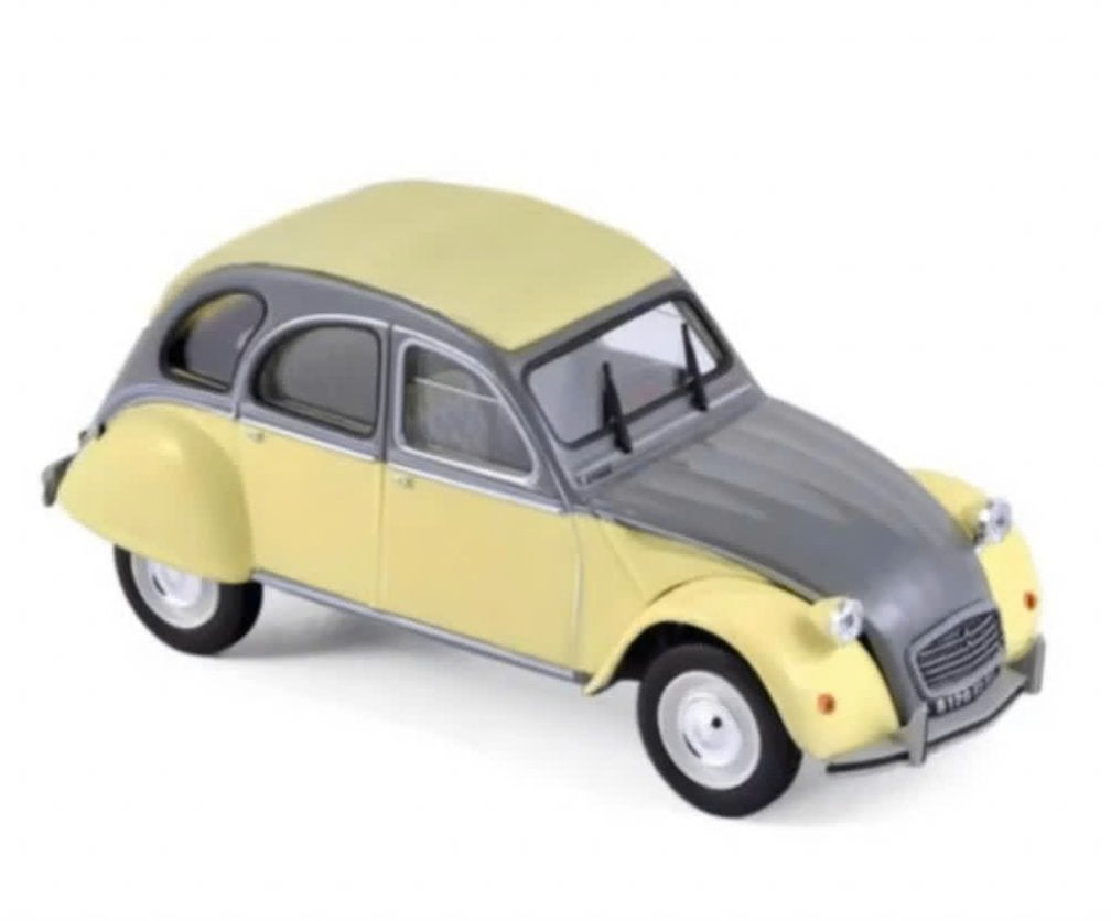 Citroen 2CV Dolly 1985 Geel & Grijs NOREV 1/43 ref: 15139, Verzenden, Nieuw, Auto, Norev