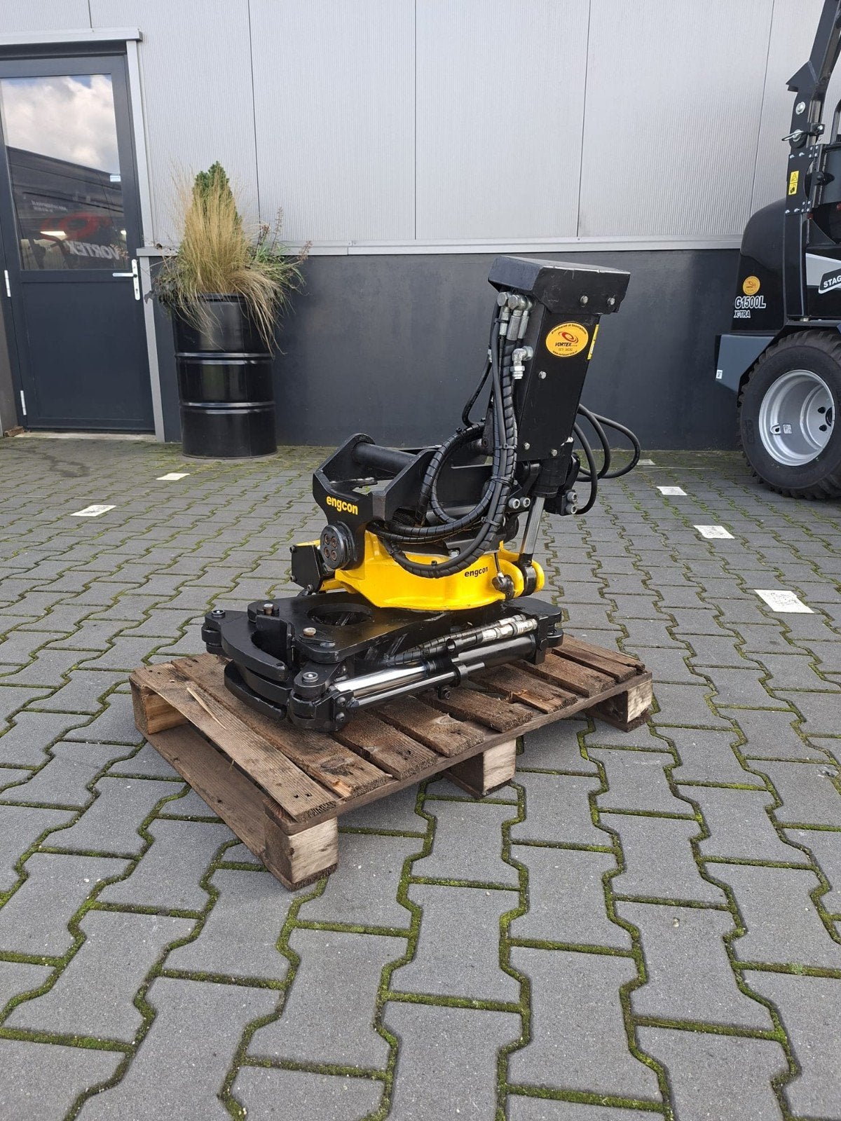 DRAAIKANTELSTUK ENGCON ROTOTILT SMP STEELWRIST GRIPPER VERAC, Zakelijke goederen, Ophalen of Verzenden, Graafmachine