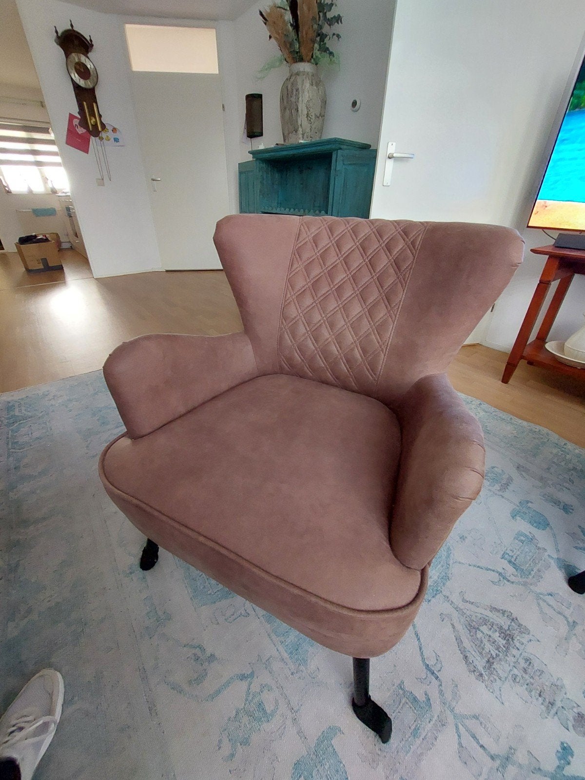 2 mooie bruine relaxstoelen zgan € 50,00 
Prijs: € 100 per 2, Huis en Inrichting, Ophalen, Zo goed als nieuw, 75 tot 100 cm, 50 tot 75 cm