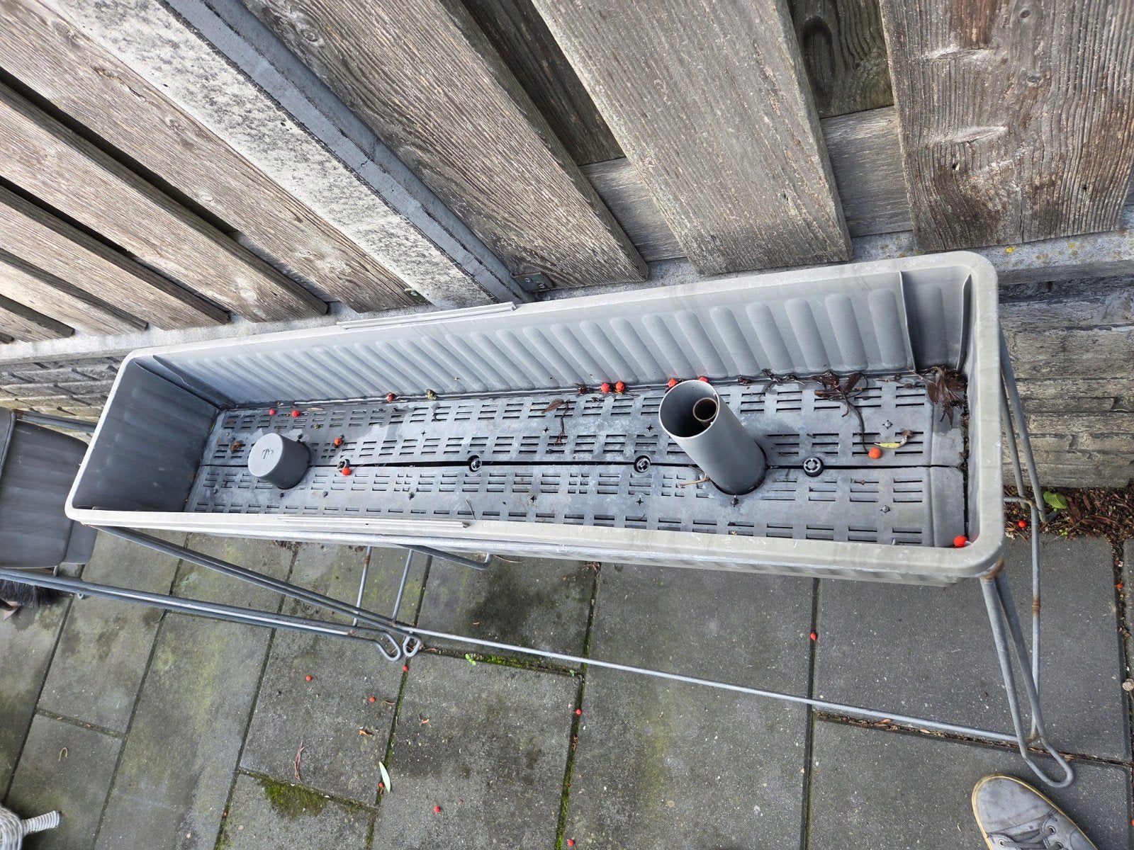 plantenbak op statief, Ophalen of Verzenden, Zo goed als nieuw, Wand