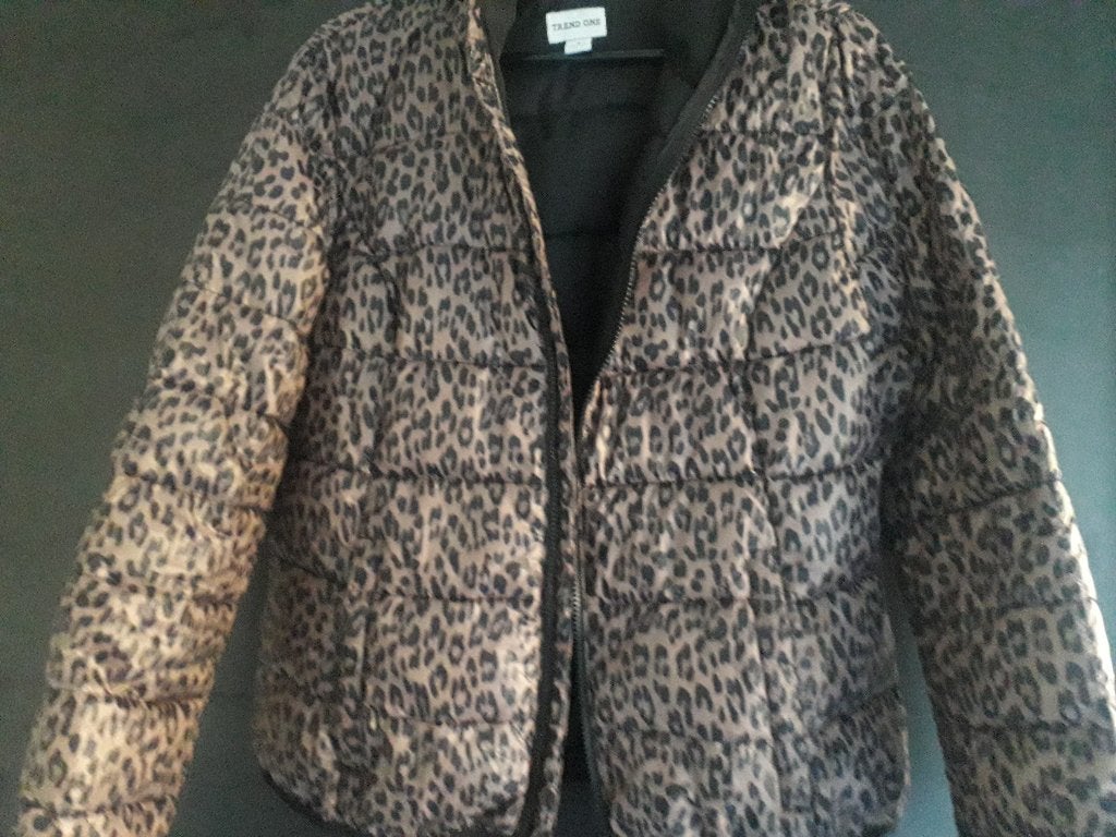 Nieuwe jas panterprint, Kleding | Dames, Bruin, Nieuw, Trend One, Ophalen