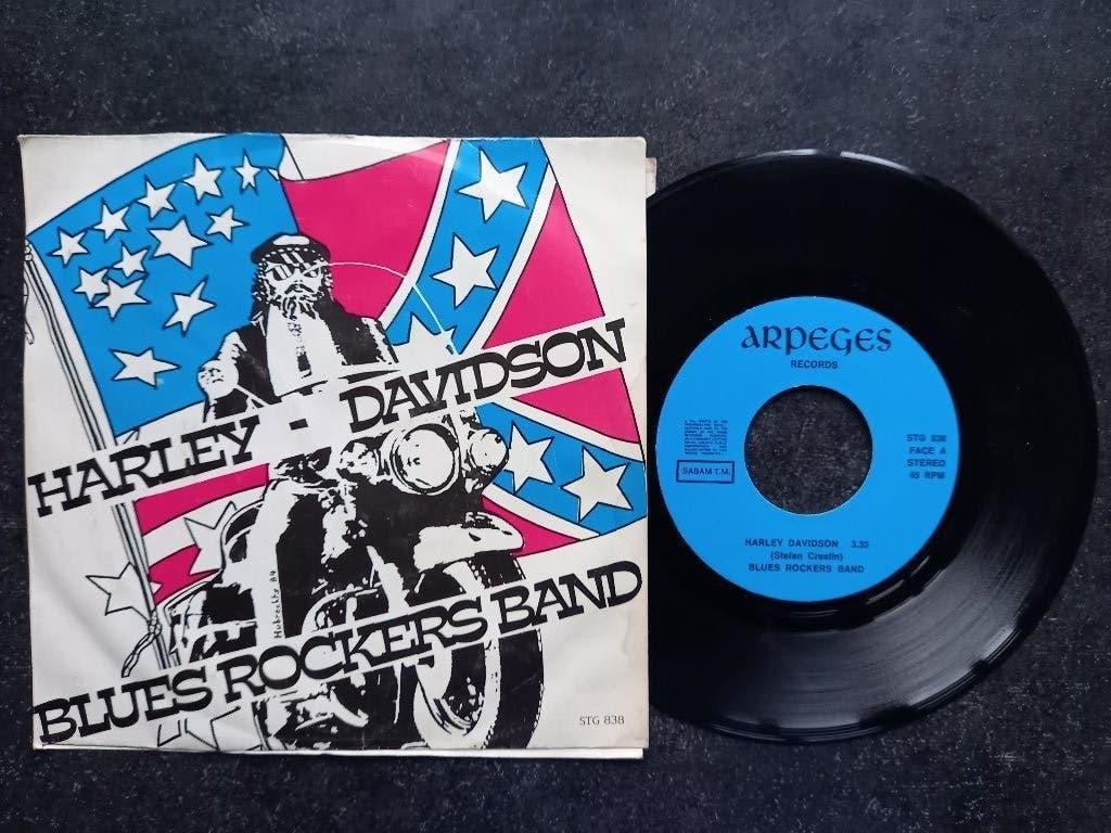 Blues Rockers Band - Harley-Davidson 1987, Gebruikt, 7 inch, Ophalen of Verzenden, Pop
