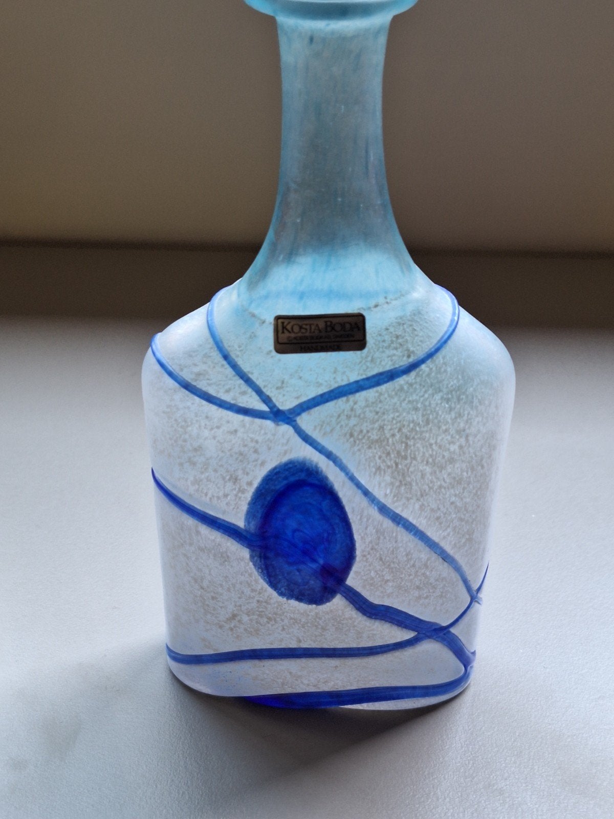 Bertil Vallien-Kosta Boda-Galaxy Bleu serie, Antiek en Kunst, Ophalen of Verzenden