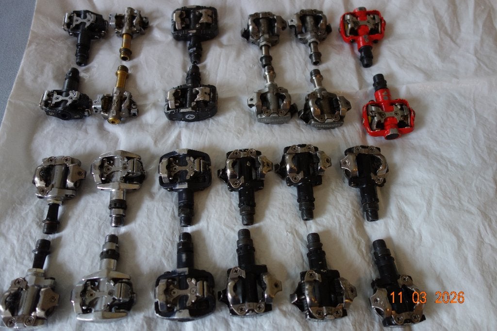 SHIMAno KLIKPENDALEN, Fietsen en Brommers, Fietsonderdelen, Gebruikt, Aluminium, Mountainbike, Racefiets, Ophalen of Verzenden