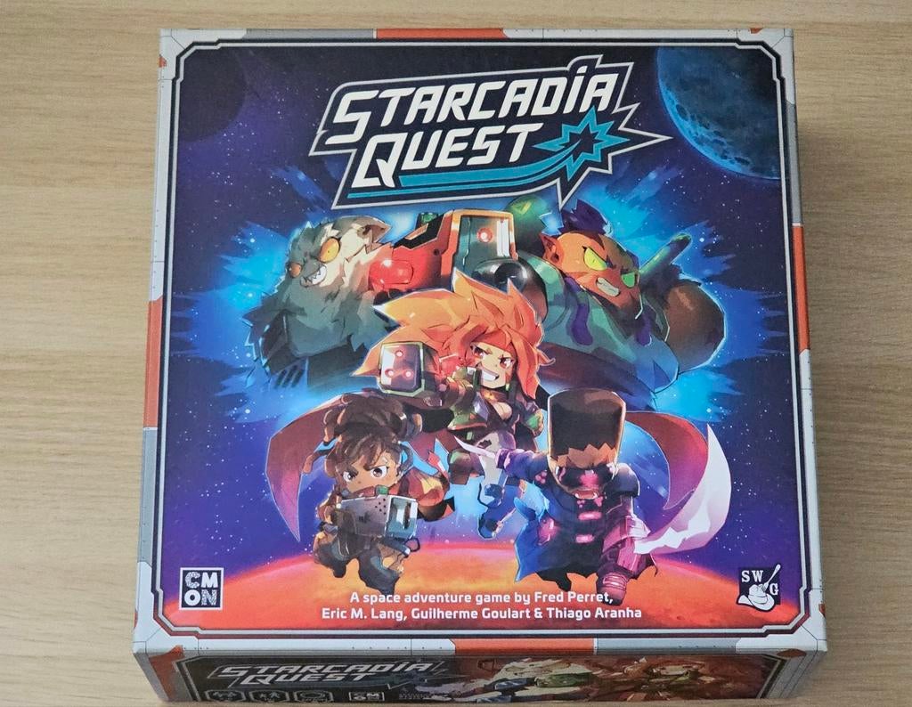 Starcadia Quest basis spel, Een of twee spelers, Ophalen of Verzenden, Zo goed als nieuw, CMON
