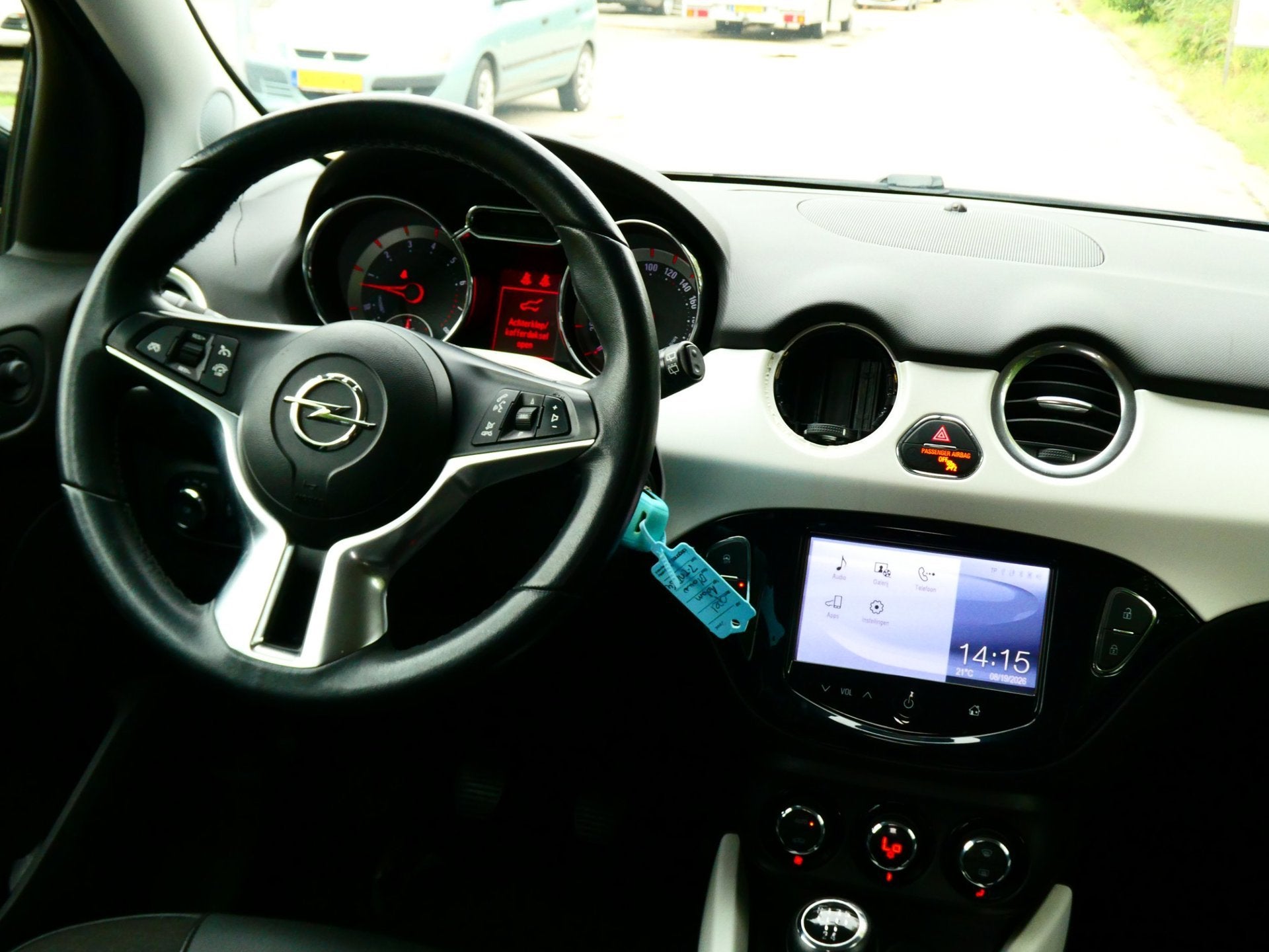 Opel ADAM 1.4 Slam 87pk 2e eigenaar Clima Cruise LED Navi, Auto's, Voorwielaandrijving, Euro 5, ADAM, 1398 cc