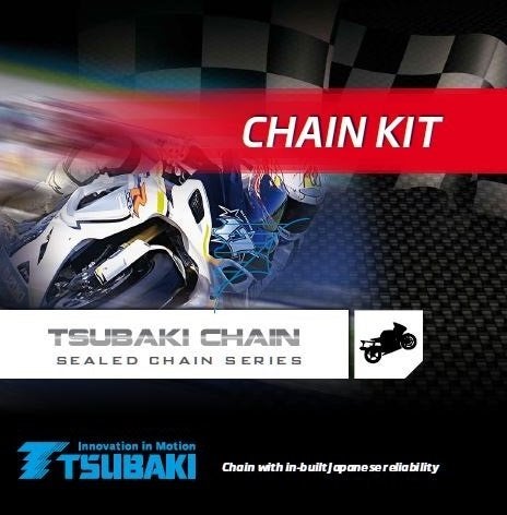 Tsubaki kettingset Suzuki GSXR 1300 Hayabusa 2008-2019, Verzenden, Bunkerparts, Info@bunkerparts.nl, Muldershofweg 23 Plasmolen