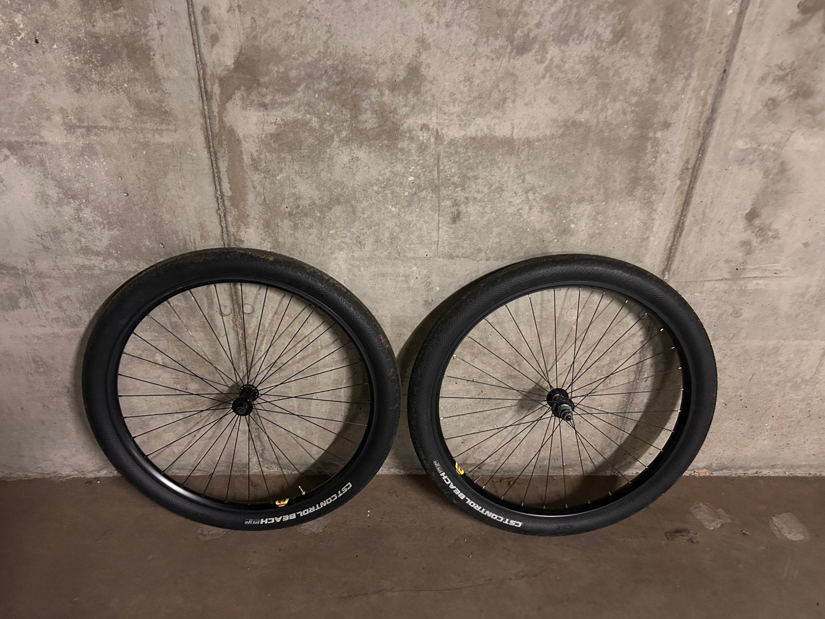 Beachrace wielsets velgrem, Fietsen en Brommers, Ophalen, Zo goed als nieuw, Carbon