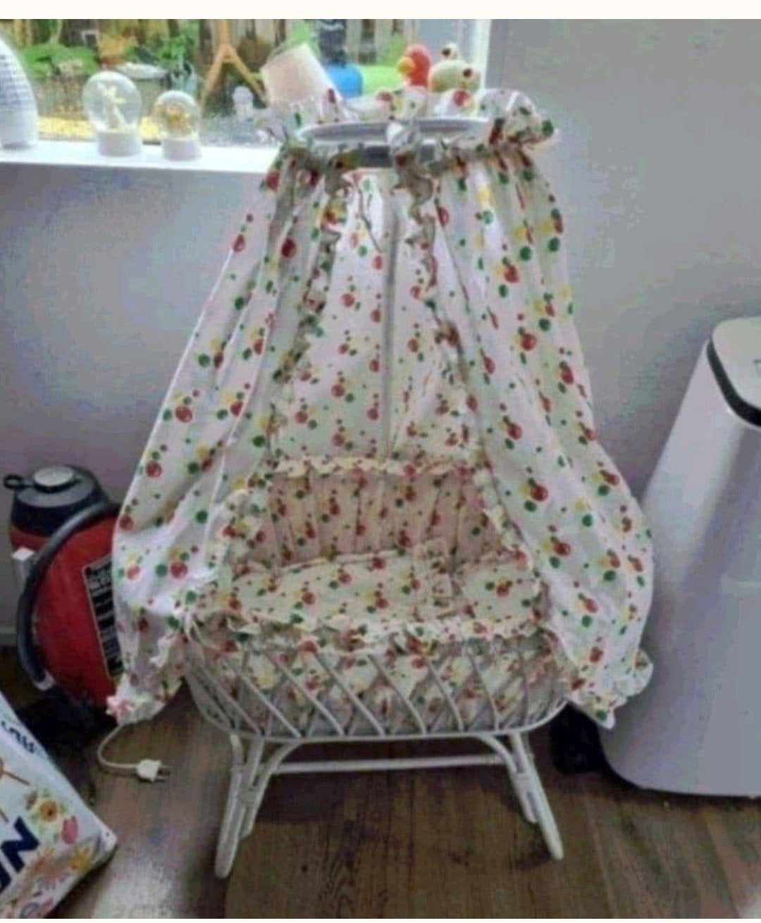 poppen wieg, Ophalen