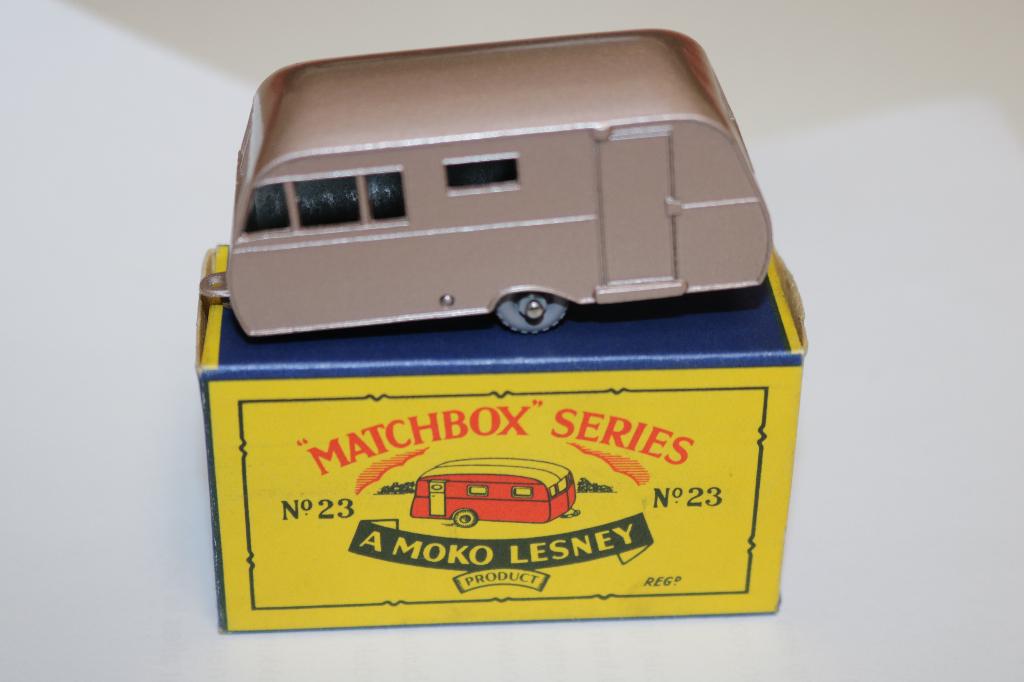 Matchbox 23 Berkely Caravan SUPER STAAT TOP DOOS MIB, Ophalen of Verzenden, Nieuw, Auto, Matchbox