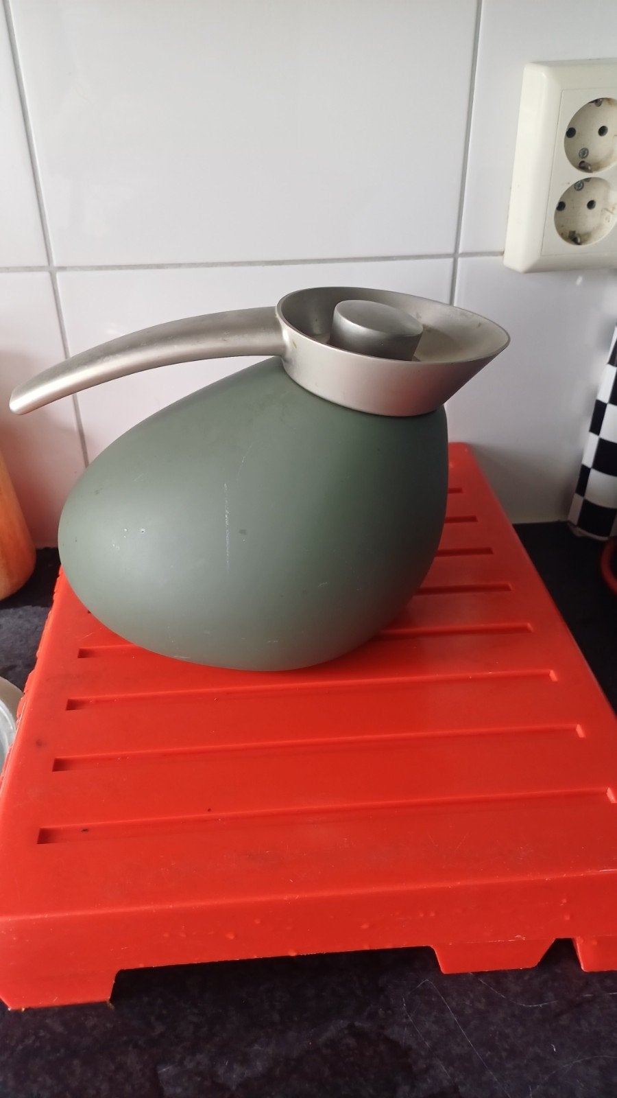 George Jensen Quack thermoskan retro, Ophalen of Verzenden, Huis en Inrichting