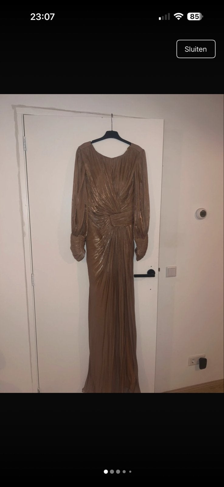 Nieuwe Galajurk - Turkse maat 42 (valt als 38), Kleding | Dames, Ophalen of Verzenden, Nieuw, Maat 38/40 (M), Goud