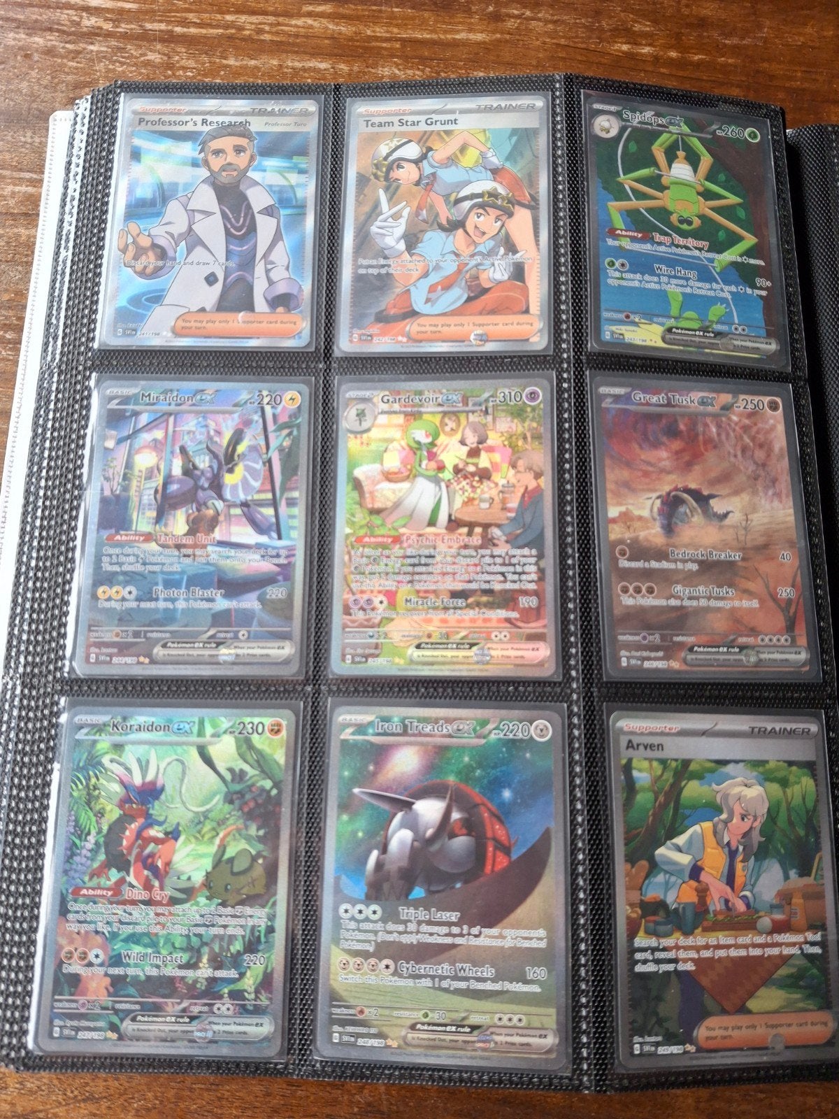 Scarlet and violet base set master set pokemon, Ophalen of Verzenden, Nieuw, Meerdere kaarten, Foil