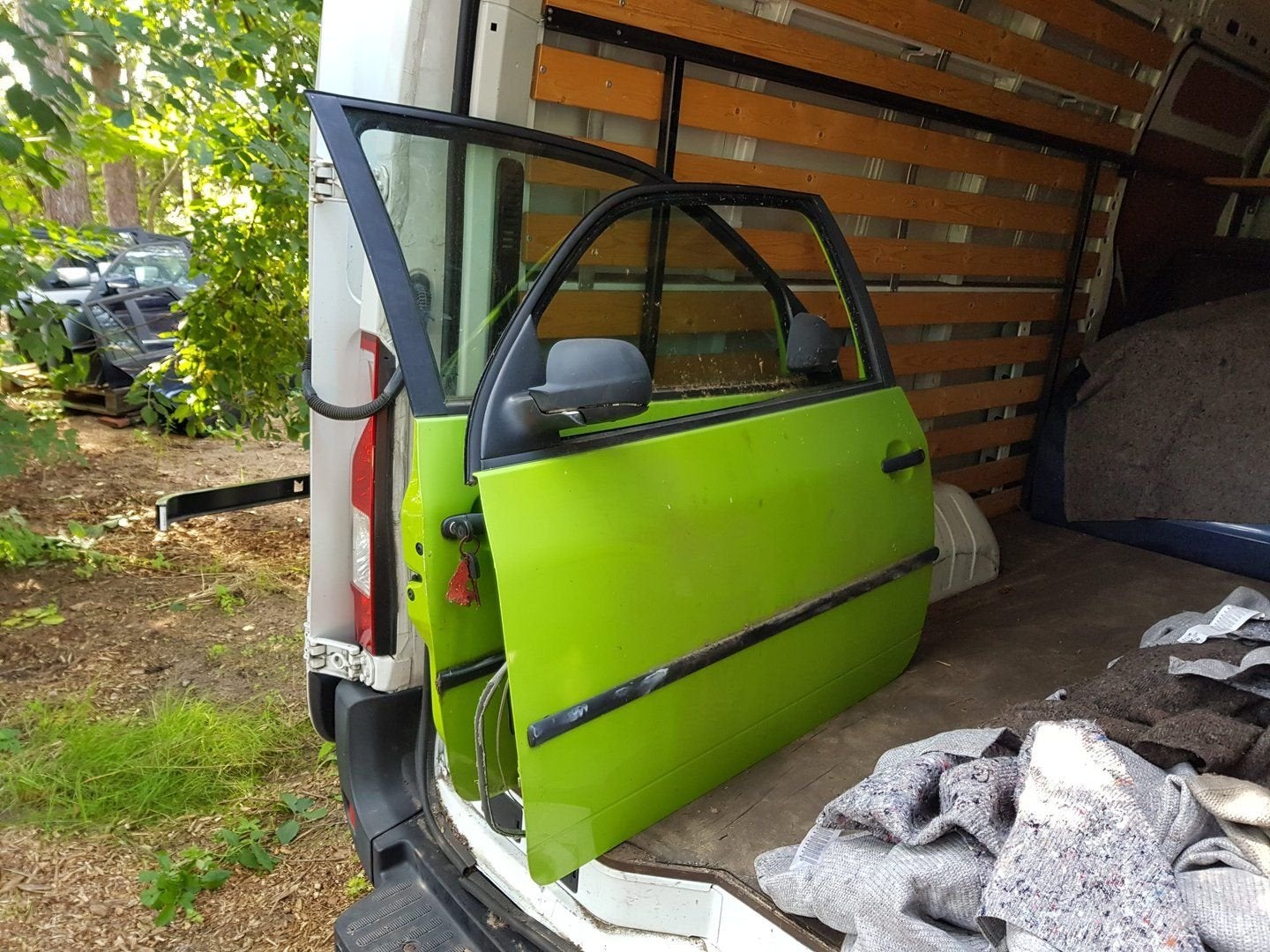 VW LUPO PORTIEREN BJ 2002, Auto-onderdelen, Gebruikt, -, Deur, -