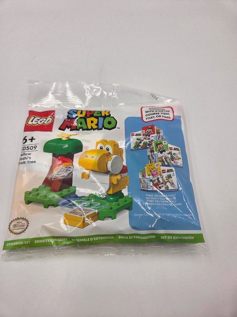 Lego Mario 30509 Yellow Yoshi's Fruit Tree - Expansion Set, Overige thema's, Lego, Nieuw, Ophalen of Verzenden
