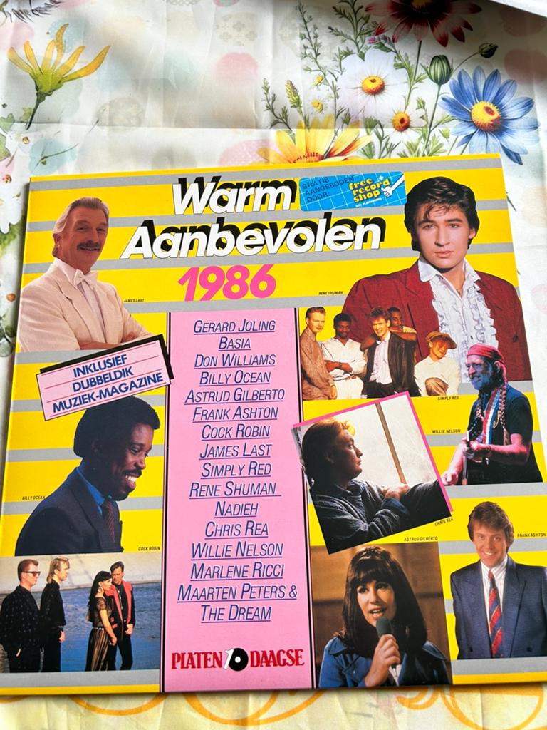 Warm Aanbevolen 1986 LP - Diverse Artiesten, Gebruikt, 1980 - 1989, Ophalen of Verzenden, Complilatie