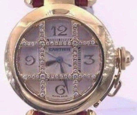Cartier Pasha grille, Ophalen
