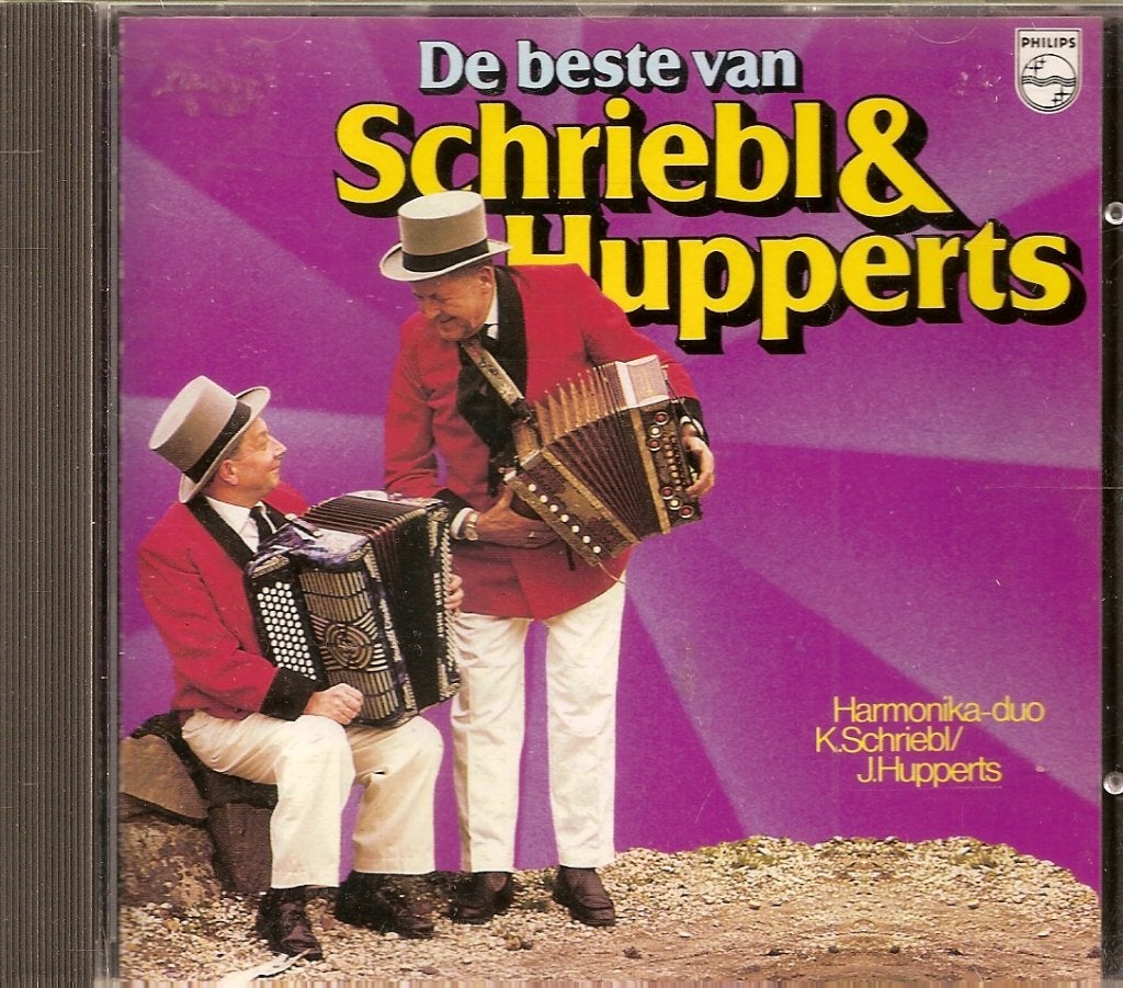 Schriebl & Hupperts - De beste van, Ophalen of Verzenden, Zo goed als nieuw, Levenslied of Smartlap, Verzamelalbum