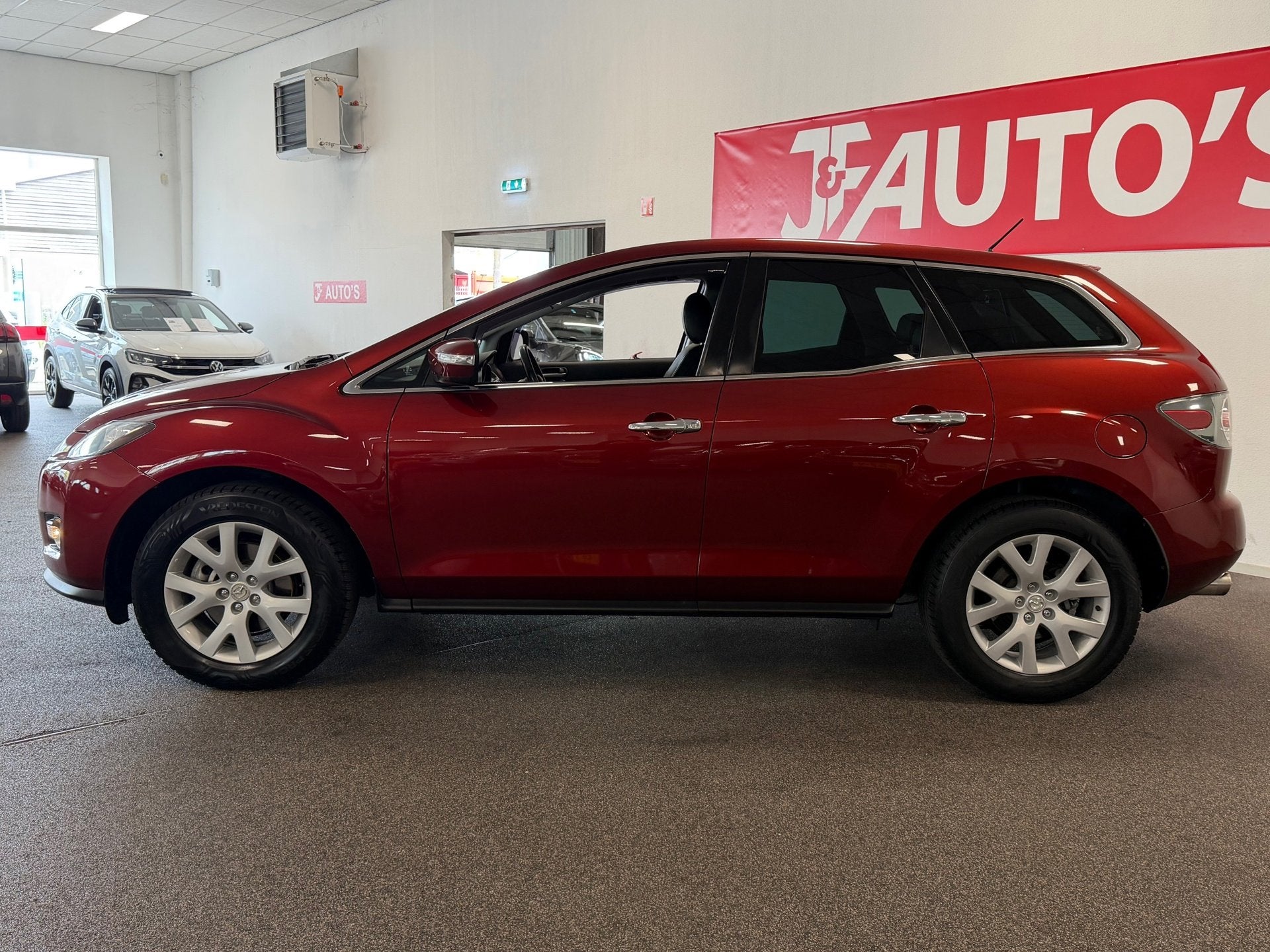 Mazda CX-7 2.3 TS|ECC AIRCO|CRUISE|BOSE SOUND|LEER, Auto's, 1450 kg, Gebruikt, 4 cilinders, Met garantie (alle)