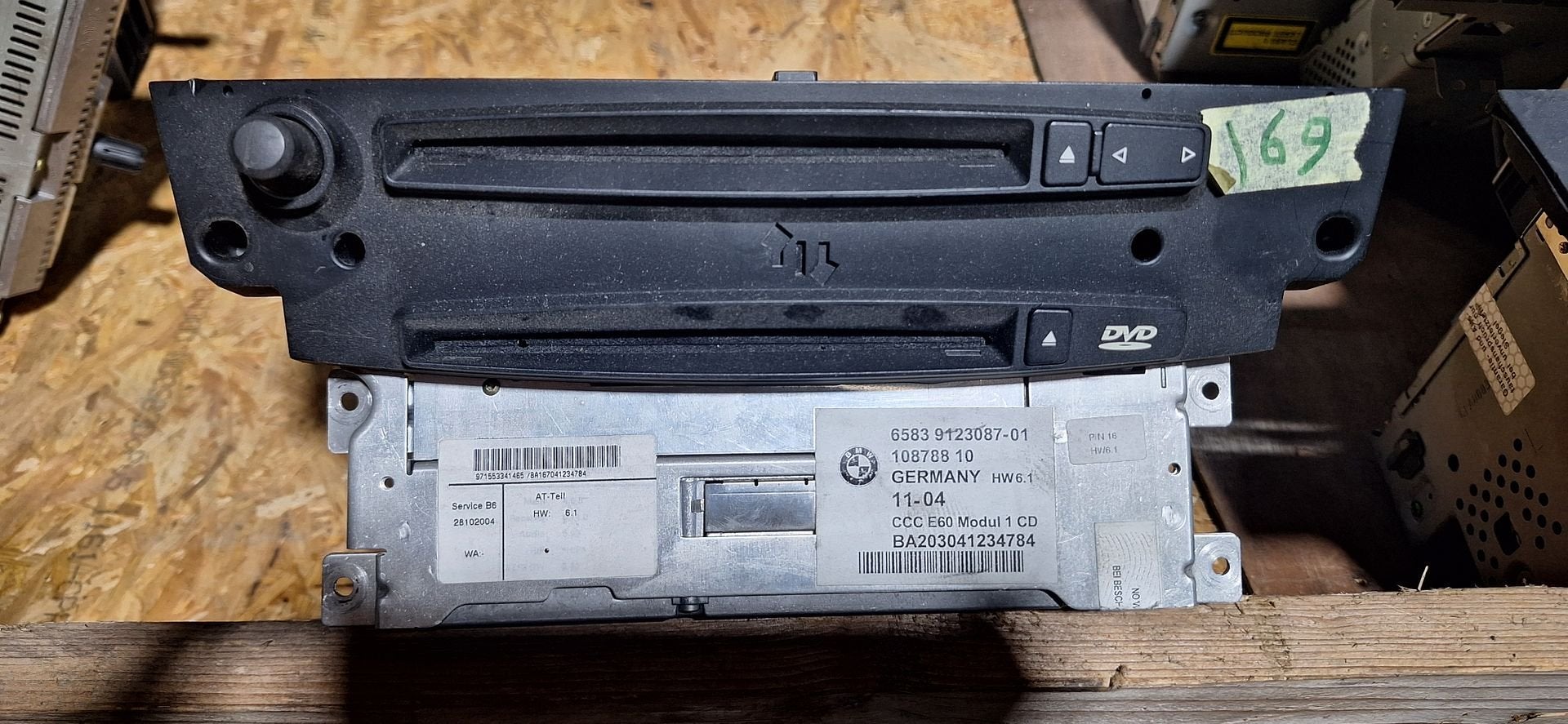 BMW 5 E60 E61 Radio/CD/DVD/GPS hoofdunit, Gebruikt, -, -, Ophalen of Verzenden