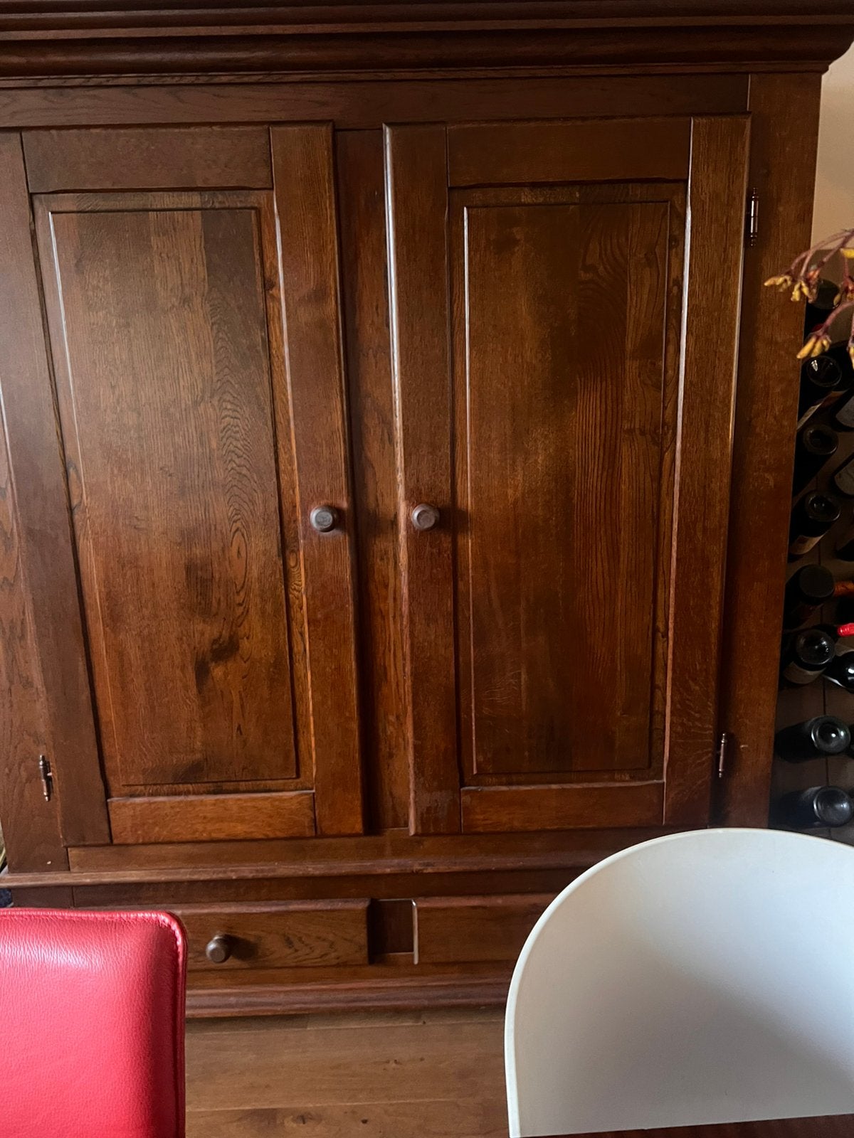 Mooie kast, Ophalen