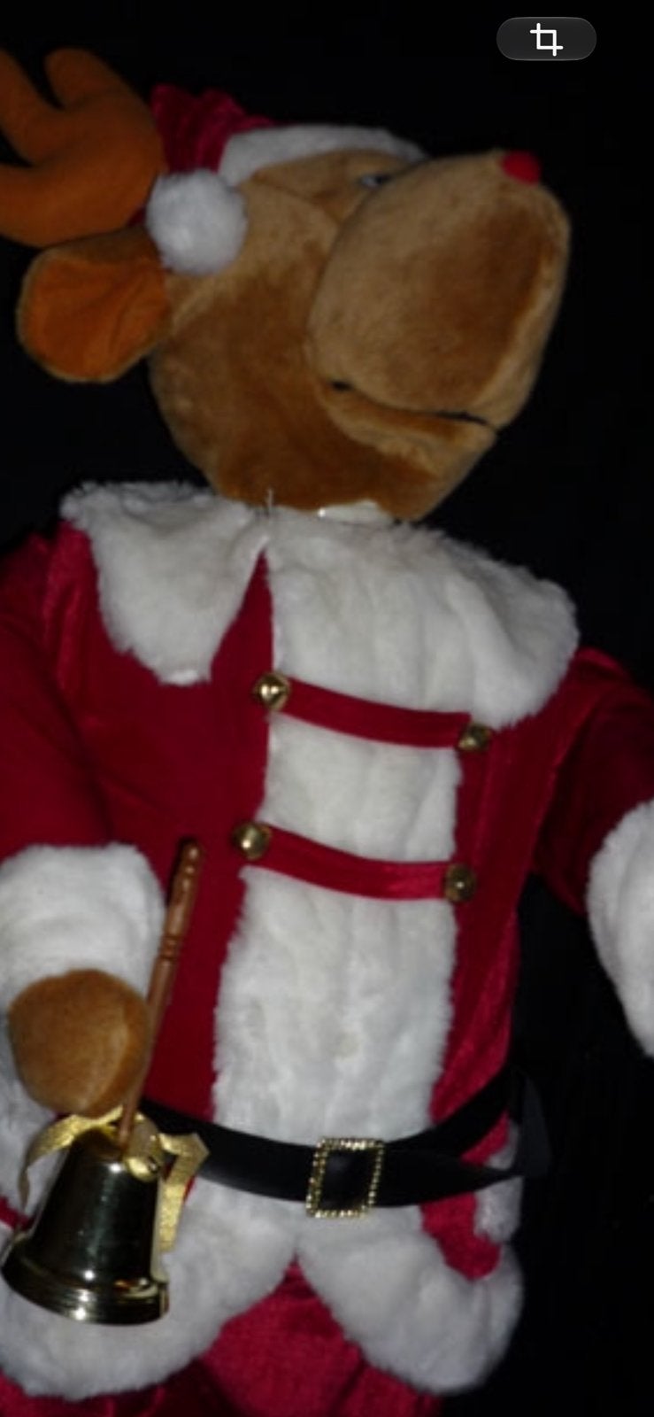 Zingende rudolf kerst, Ophalen