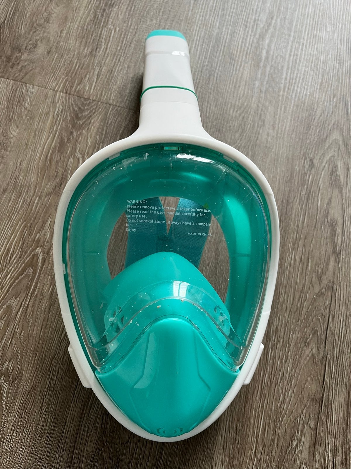 Snorkelmasker Volgelaatsmasker - Nieuwstaat, Ophalen of Verzenden, Zo goed als nieuw, Snorkelmasker
