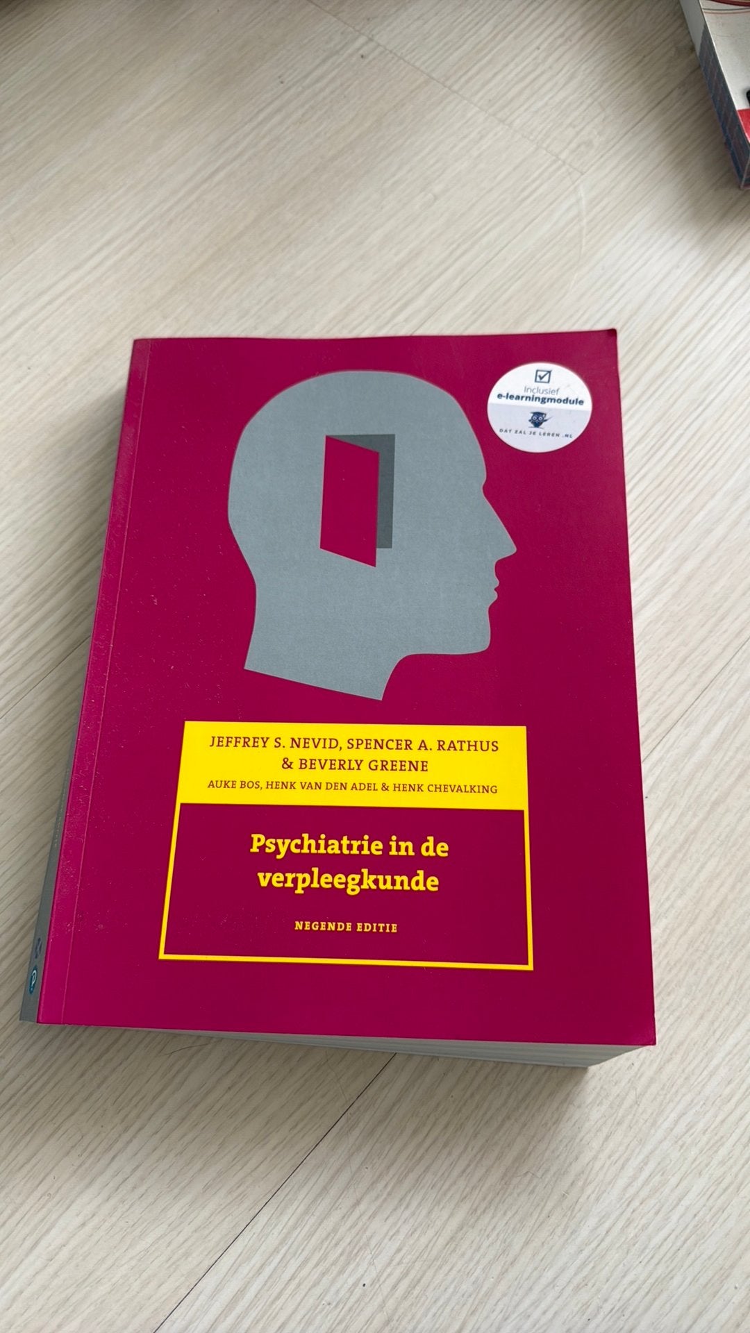 Psychiatrie in de verpleegkunde - Nieuw (Negende editie), Boeken, Ophalen of Verzenden, Gamma, Nieuw, HBO