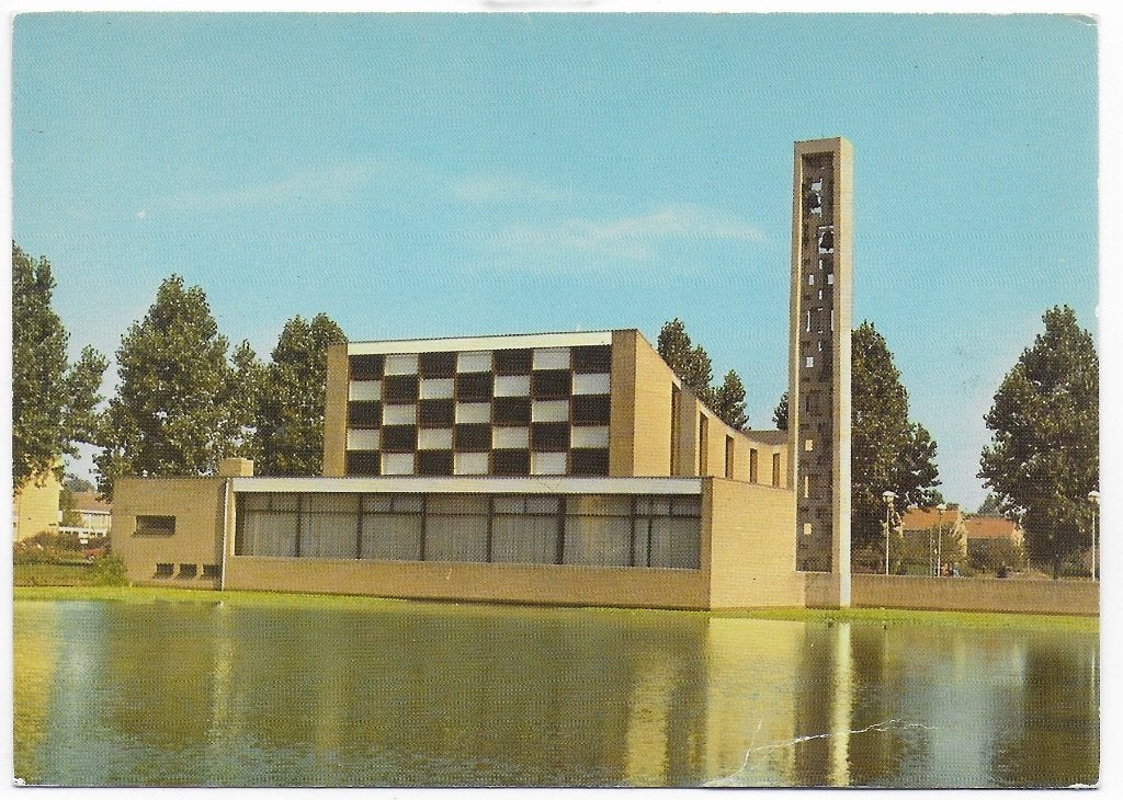Bodegraven Salvatorkerk Gelopen Ansichtkaart ( B4953 ), Verzamelen, Ansichtkaarten | Nederland, Ophalen of Verzenden, Voor 1920