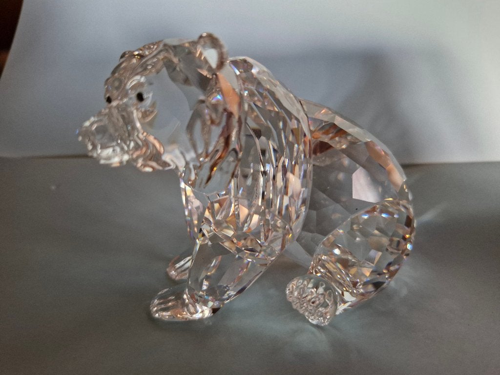 Swarovski grizzly, Verzamelen, Swarovski, Ophalen of Verzenden, Zo goed als nieuw, Figuurtje