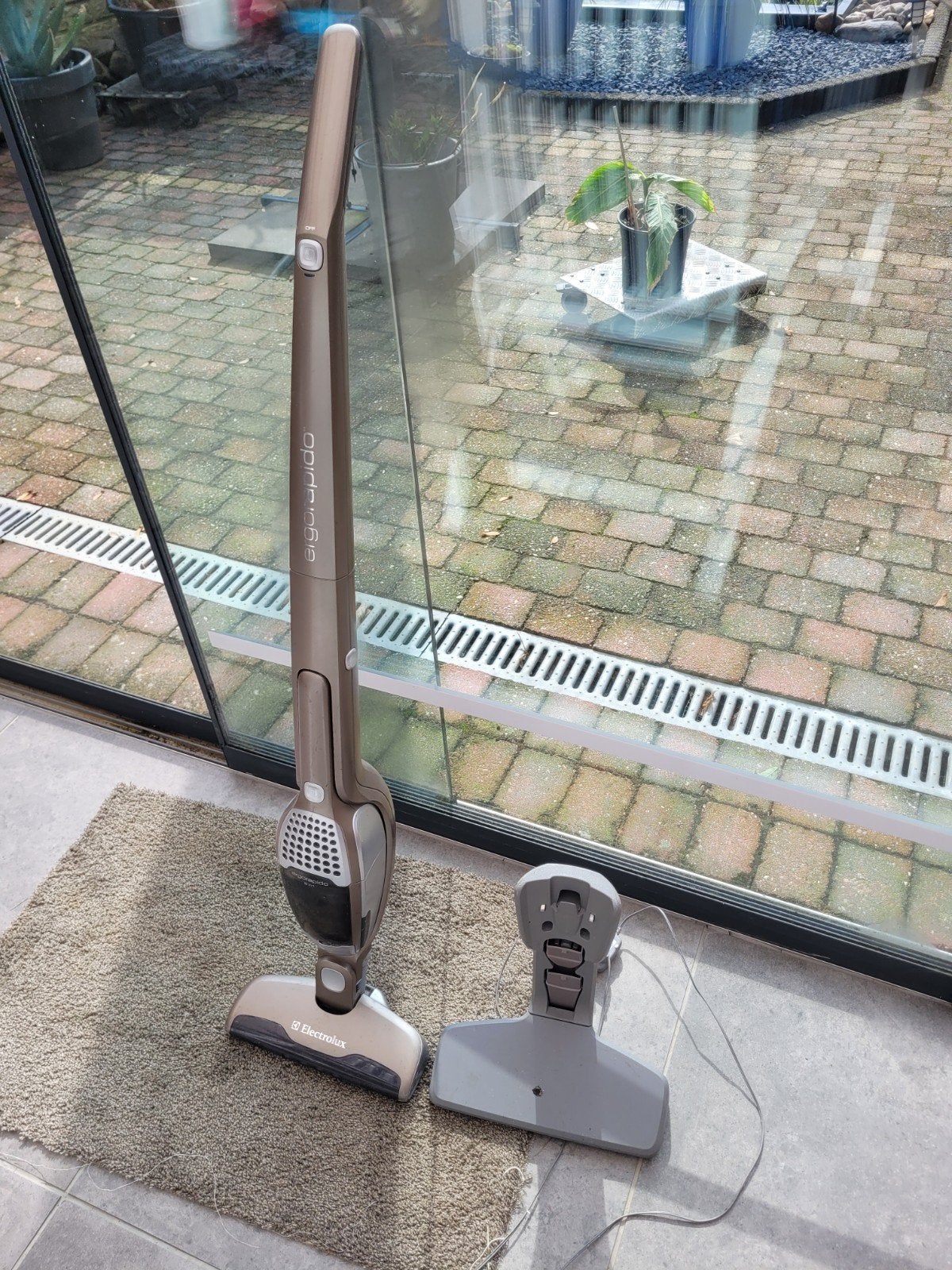 Electrolux Ergorapide draadloze stofzuiger, Ophalen