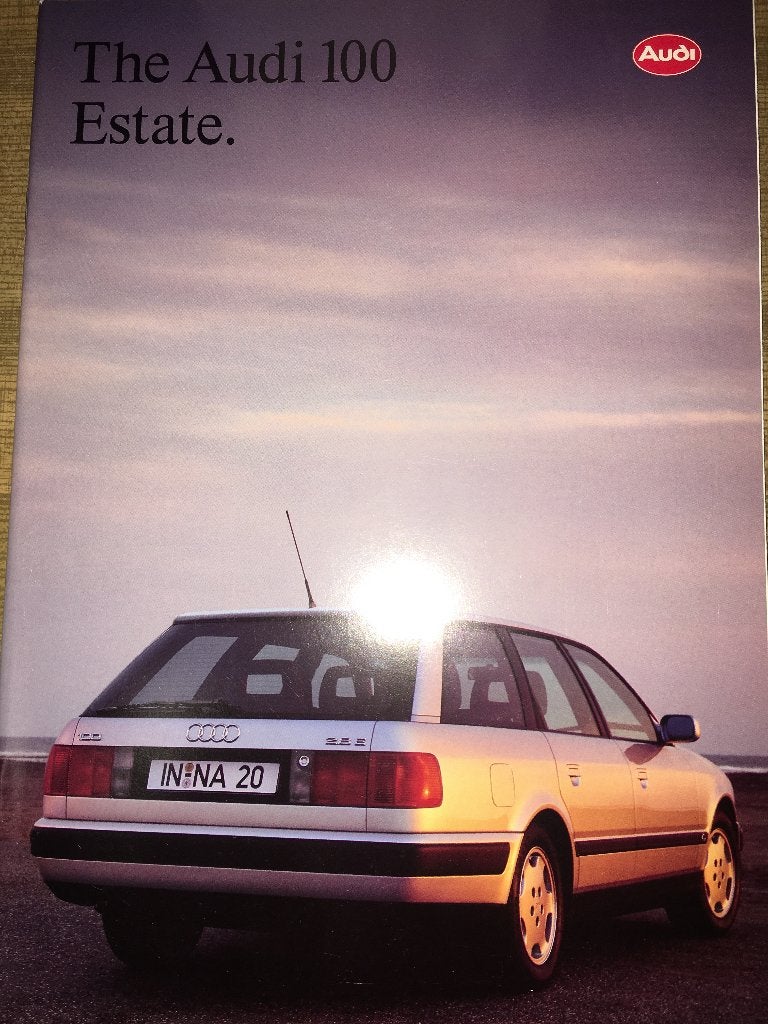 2x Audi 100 Estate Avant 1993 + Procon-ten brochures folders, Ophalen of Verzenden, Zo goed als nieuw, Audi