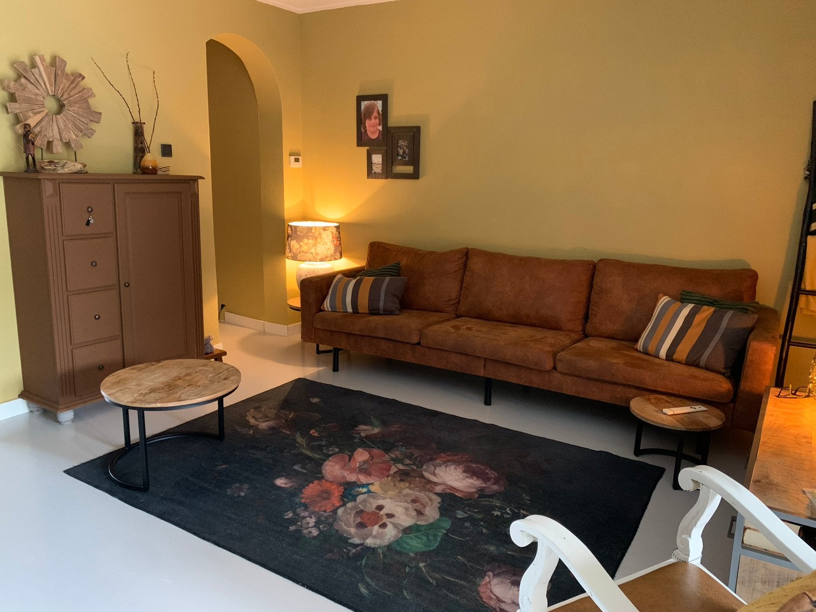Bank, Huis en Inrichting, Ophalen, 250 tot 300 cm, Gebruikt, 75 tot 100 cm