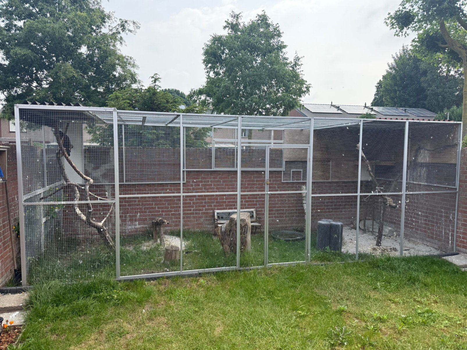 Voileré panelen, Dieren en Toebehoren, Ophalen of Verzenden, Zo goed als nieuw, Kippenhok of Kippenren