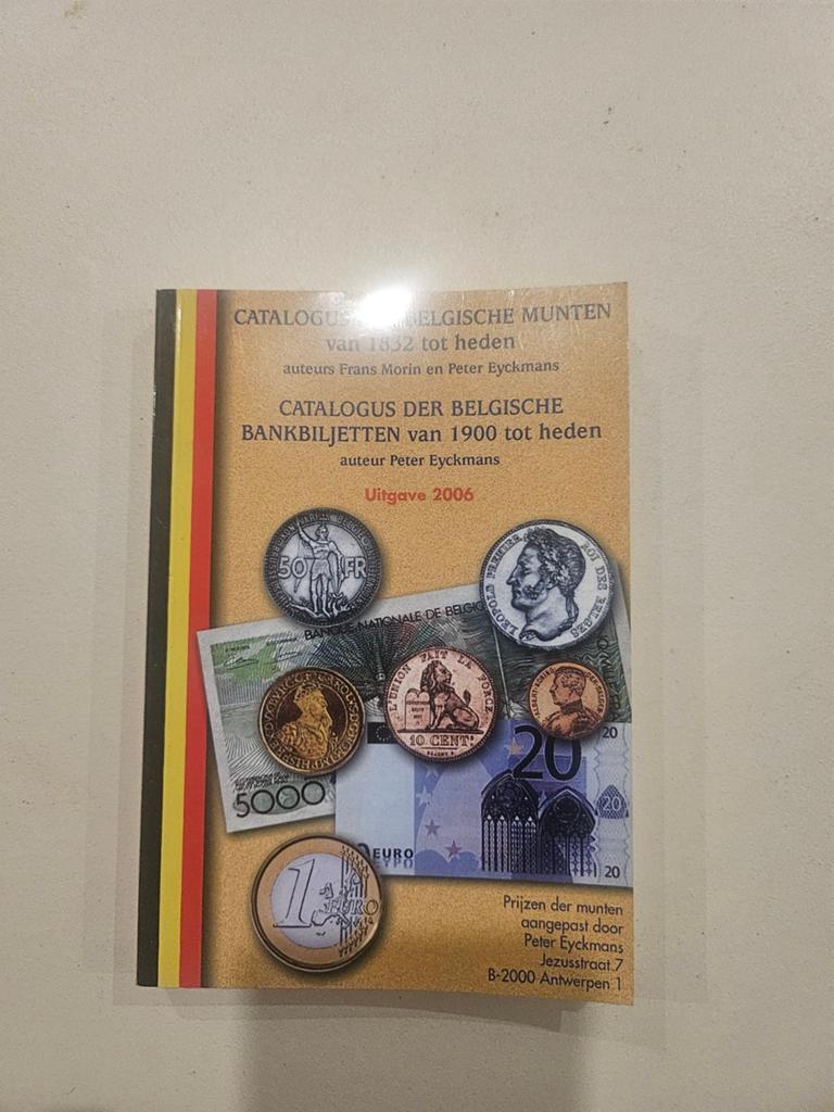 Catalogus Belgische Munten & Bankbiljetten 1832-heden, Ophalen of Verzenden