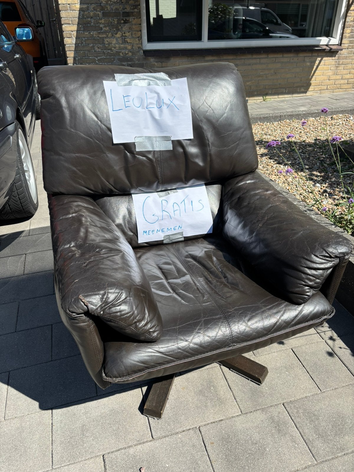 Leolux gratis ophalen in koudekerke (zld), Ophalen, Gebruikt, 75 tot 100 cm