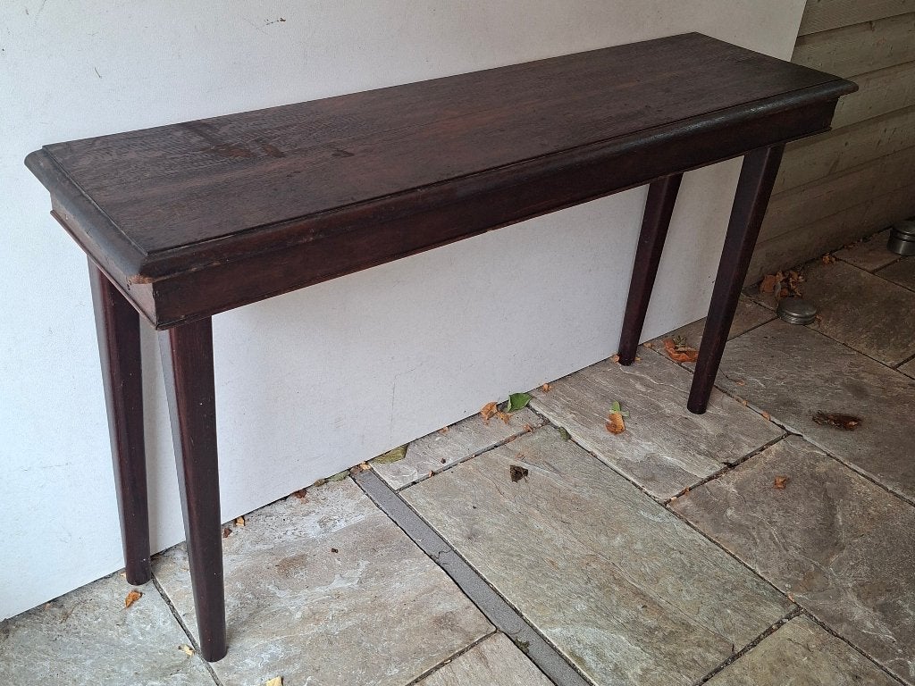 Sitetable nieuw gemaakt van oud meubelhout 130La 34Di 76Ho, Huis en Inrichting, Tafels | Sidetables, Ophalen, Gebruikt, 100 tot 150 cm