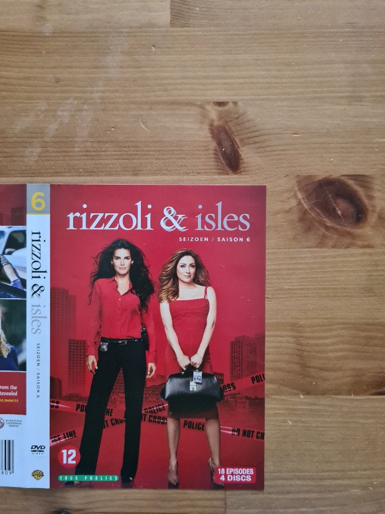 Rizzoli & Isles - Seizoen 6 - DVD Boxset, Vanaf 12 jaar, Ophalen of Verzenden, Zo goed als nieuw, Actie en Avontuur
