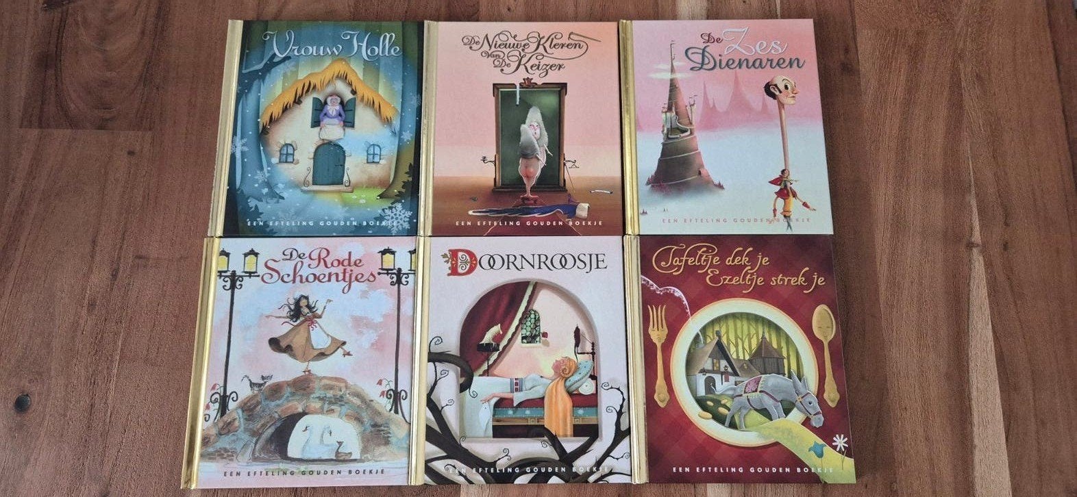 Efteling Gouden Boekjes - set van 11 sprookjes, Ophalen of Verzenden, Zo goed als nieuw, Diverse auteurs (Efteling)