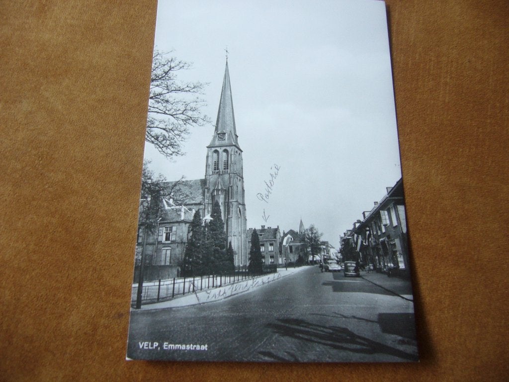 VELP  =  EMMASTRAAT, Ophalen of Verzenden, 1940 tot 1960, Ongelopen, Gelderland