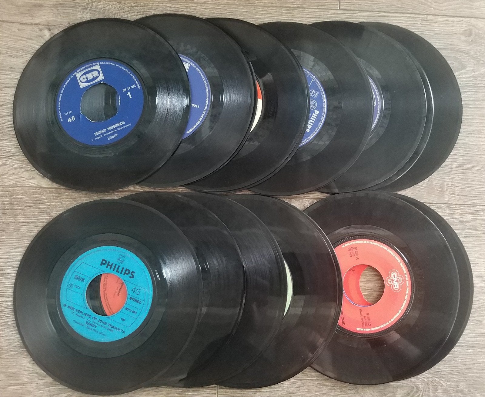 Te koop: 19 vinyl singles, Ophalen, Gebruikt, LP