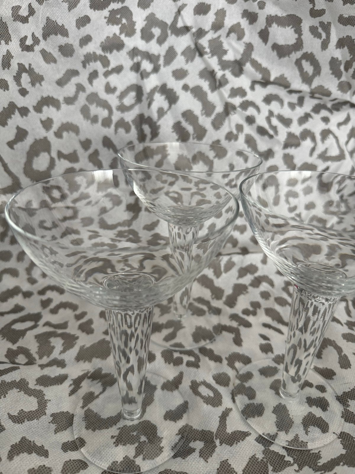Set van 3 prachtige vintage cocktailglazen, Antiek en Kunst, Ophalen of Verzenden