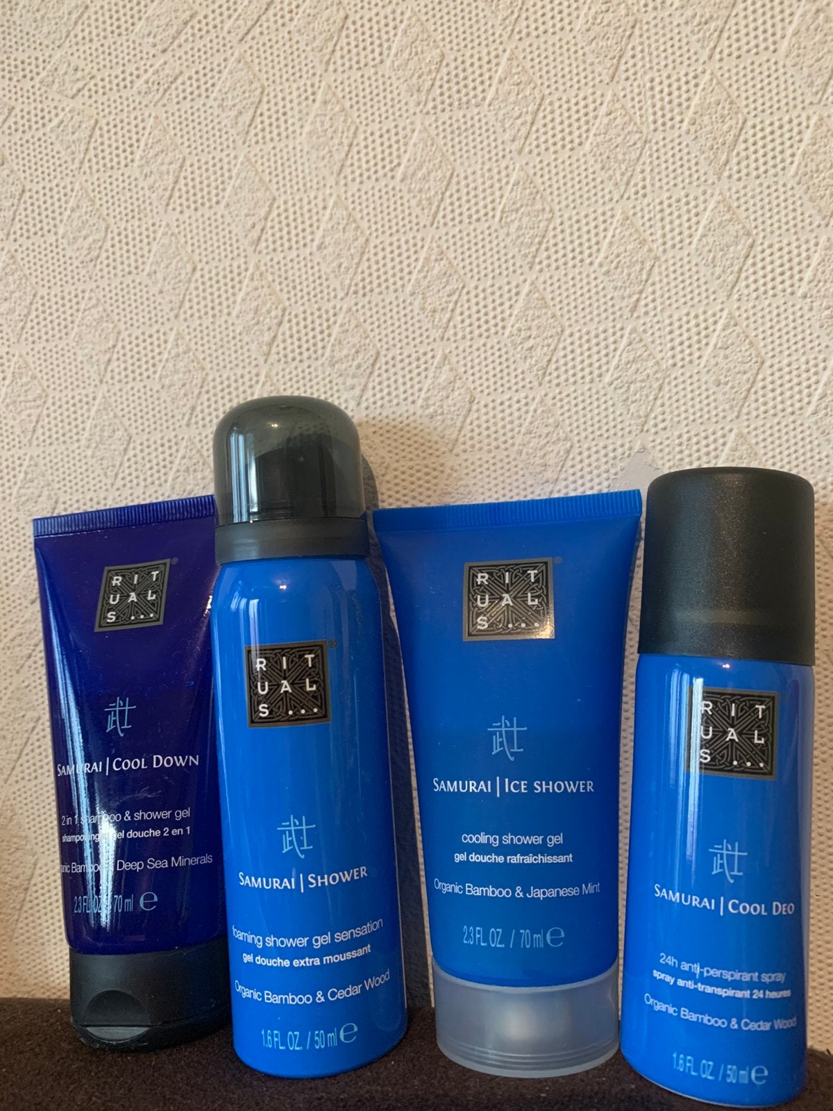 Rituals Samurai blauw set #2, Sieraden, Tassen en Uiterlijk, Uiterlijk | Lichaamsverzorging, Ophalen of Verzenden, Nieuw, Bad & Douche