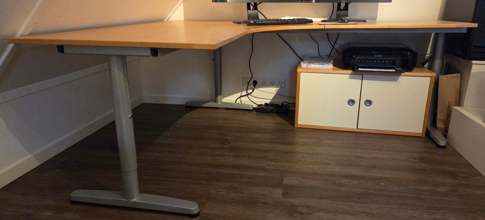 ikea Gallant bureau gratis ophalen, Huis en Inrichting, Ophalen, Gebruikt, Scandinavisch, Hout