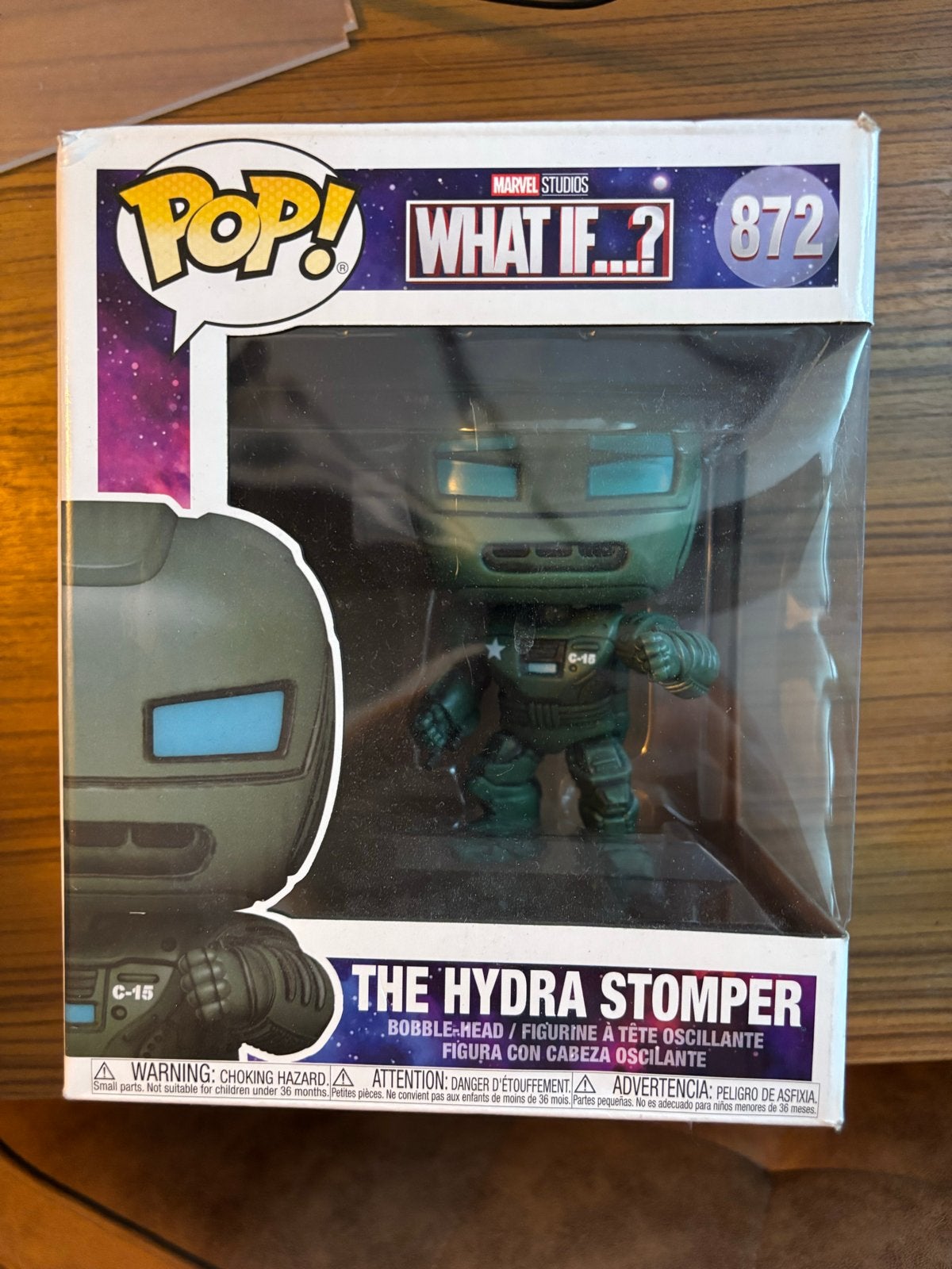 Funko Pop! Marvel What If...? The Hydra Stomper #872, Ophalen of Verzenden, Zo goed als nieuw
