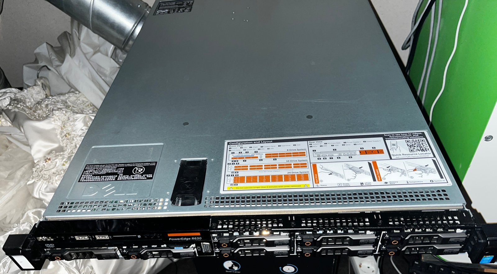 Dell PowerEdge R630| 2x Xeon|128GB | 8x 1.2TB SAS (9.6TB!), 2 tot 3 Ghz, 128 GB, Ophalen of Verzenden, Gebruikt