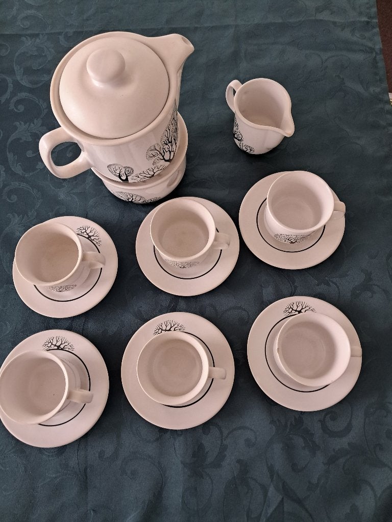Vintage theeservies, Ophalen, Overige merken, Vintage, Zo goed als nieuw