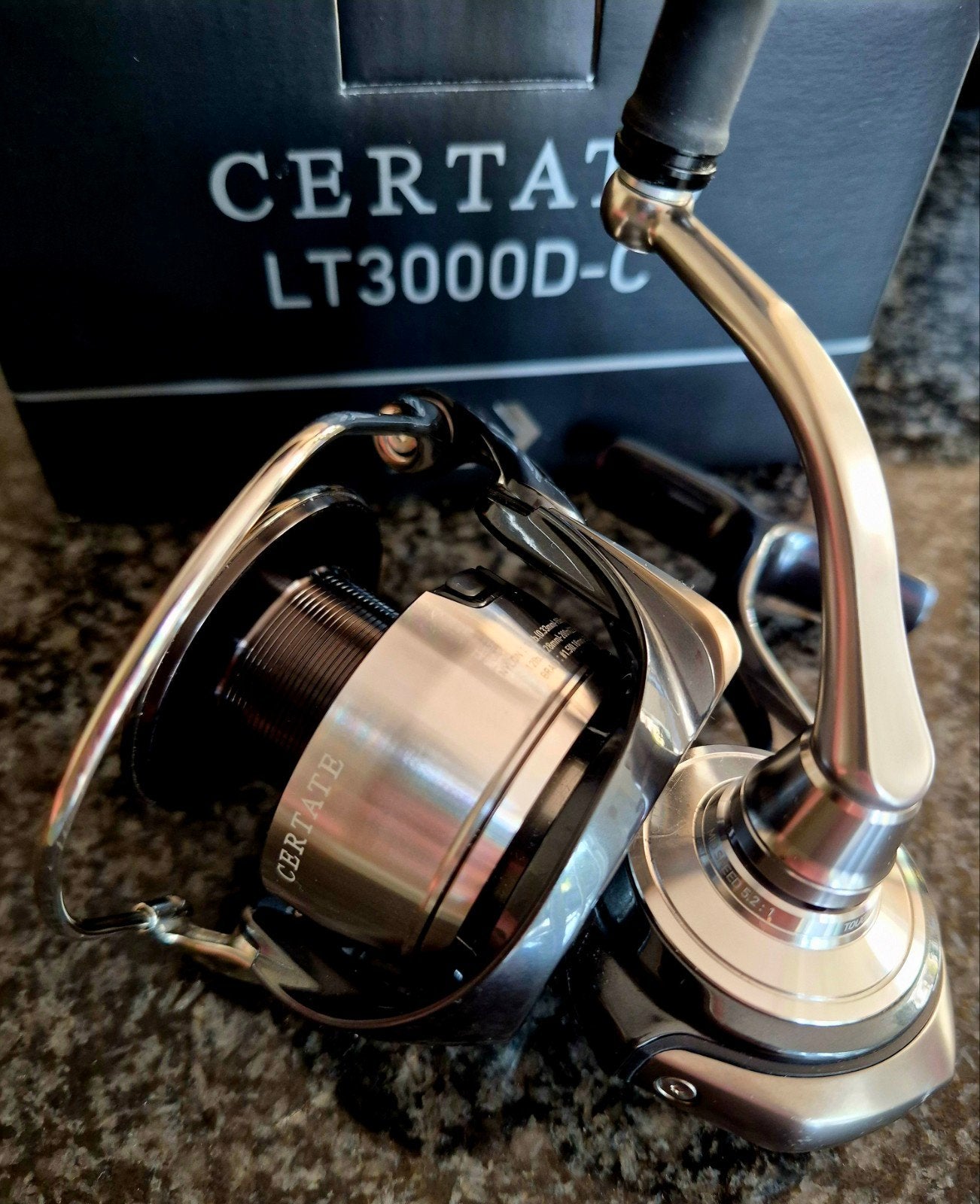 Daiwa certate lt 3000 d-c, Watersport en Boten, Ophalen of Verzenden, Zo goed als nieuw, Molen
