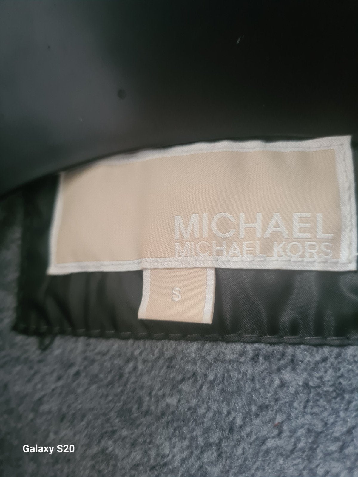 Michael Kors gewatteerde jas met riem en capuchon, Michael Kors, Ophalen of Verzenden, Zo goed als nieuw, Maat 36 (S)