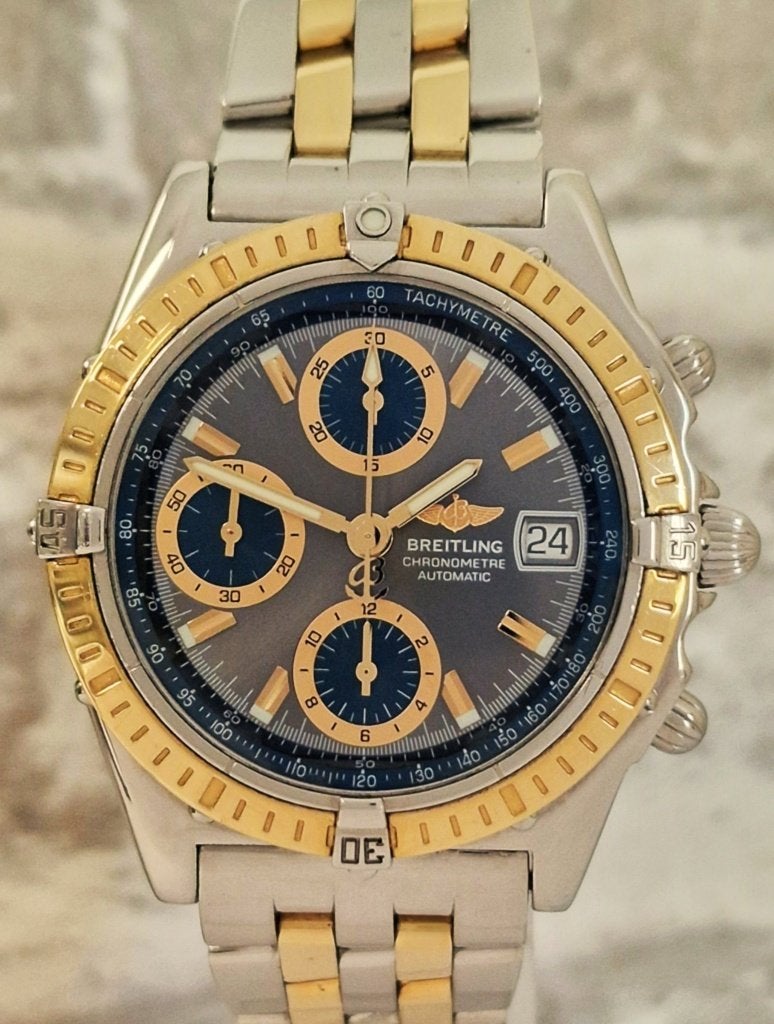Goudstalen Breitling D13352, Ophalen, Overige materialen, Breitling, Polshorloge